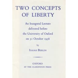 Two Concepts of Liberty